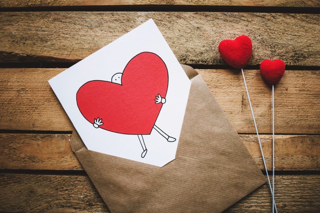 •	https://www.pexels.com/photo/white-black-and-red-person-carrying-heart-illustration-in-brown-envelope-867462/